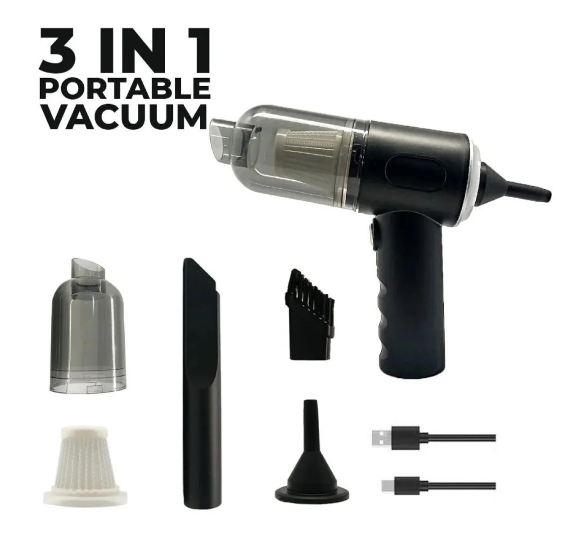 Mini Vacuum Cleaner Rechargeable image 3