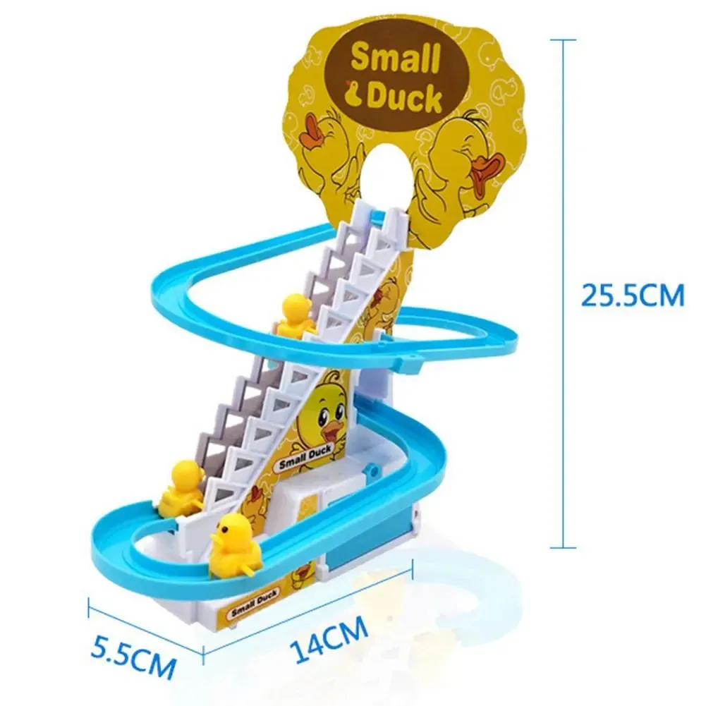 Automatic Duck Climbing Stairs Toy with Music image 2